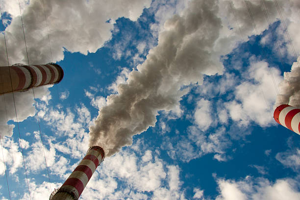istock Big pollution in coal power station - Poland. 177545857