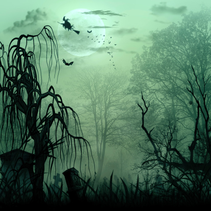 Abstract Halloween backgrounds with copy space for your design