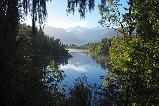 istock Mount Cook reflecting in Matheson lake 177547823