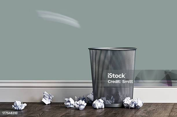 Garbage Stock Photo - Download Image Now - Paper, Mistake, Wastepaper Basket