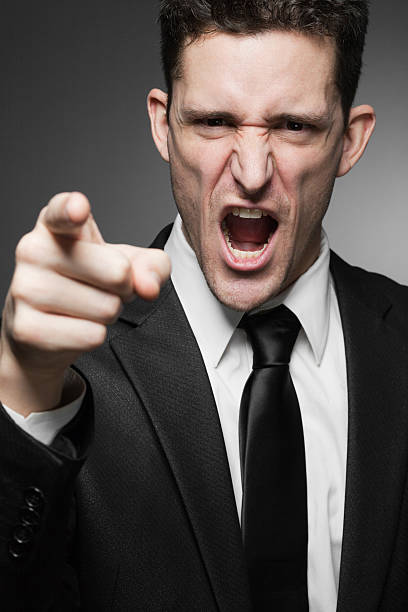 istock Handsome business man in white shirt and black suit. 177548578