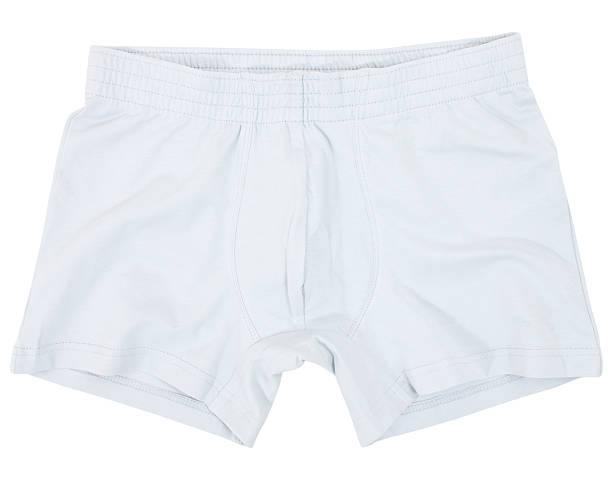 masculino underwear isolada no branco - underwear men shorts isolated - fotografias e filmes do acervo
