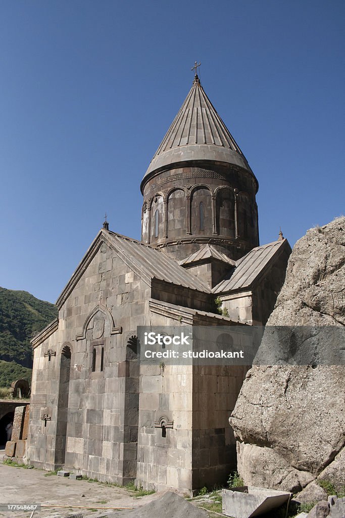 Geghard Monastery w Armenii - Zbiór zdjęć royalty-free (Architektura)