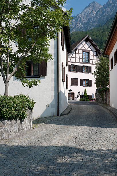 istock Small street in Vaduz 177549209