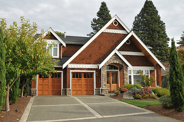 istock Family house with  nice landscaping 177549506