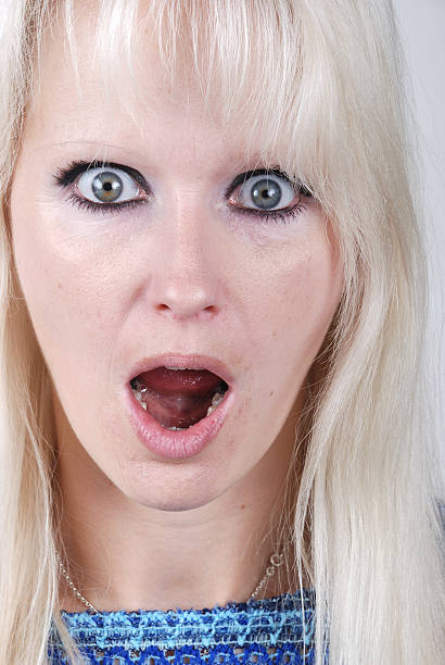 istock Beautiful surprised woman 177550562
