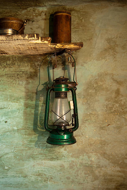 istock Antique oil lamp 177550666