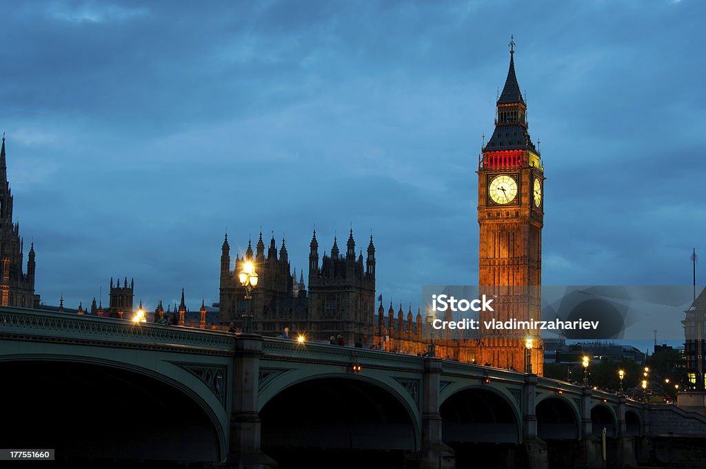 Big Ben e a Ponte de Westminster ll - Royalty-free Ao Ar Livre Foto de stock