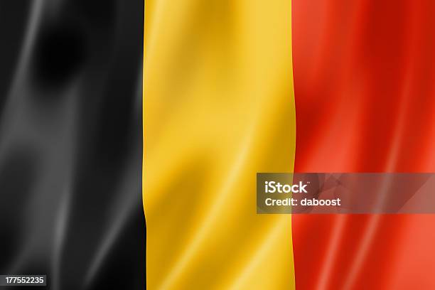 Foto de Bandeira Belga e mais fotos de stock de Bandeira Belga - Bandeira Belga, Bélgica, Bandeira