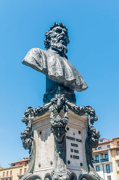istock Bust of Benvenuto Cellini in Florence, Italy 177552528