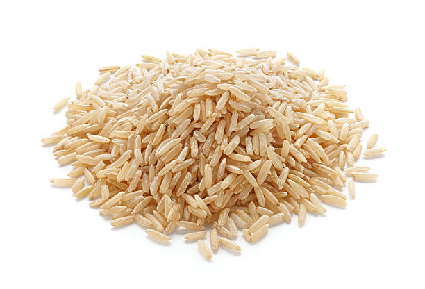 현미 - brown rice 뉴스 사진 이미지
