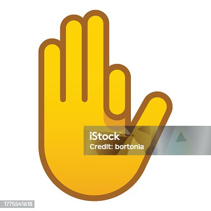 istock Hand Icon - Editable Stroke 1775541618