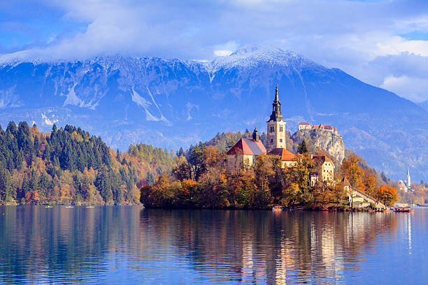 istock Bled with lake, Slovenia, Europe 177554468
