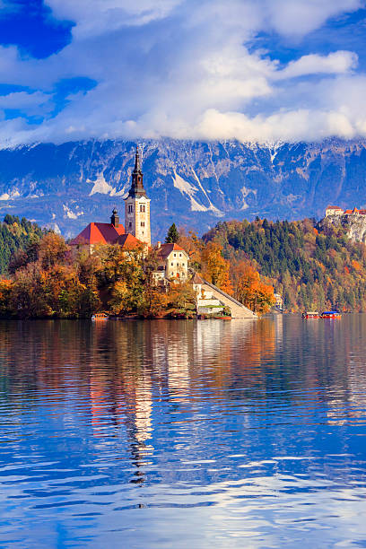 istock Bled with lake, Slovenia, Europe 177554469