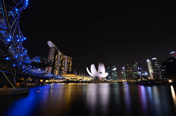 istock Beautiful Singapore at night 177554653