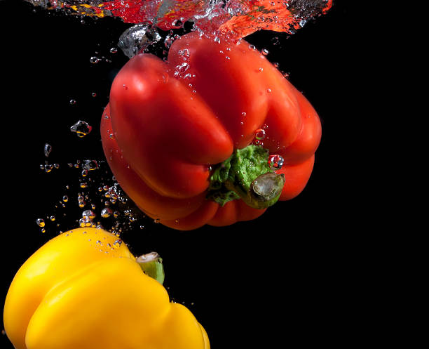 istock Yellow and red paprika. 177555124