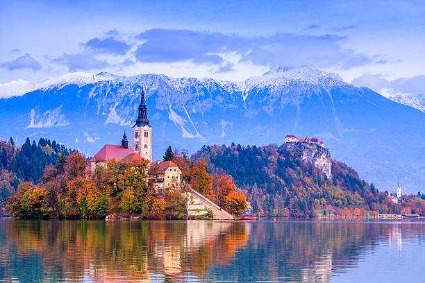 istock Bled with lake, Slovenia, Europe 177555606