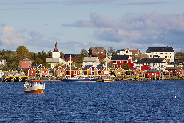 istock Fishing village in Norway 177556007