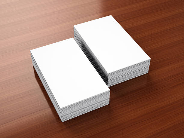 istock Business cards blank mockup 177556926