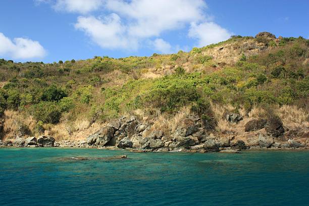 istock Clear torquoise water and island 177557042