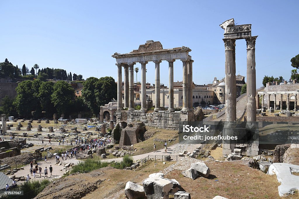 Forum Romanum - 로열티 프리 0명 스톡 사진