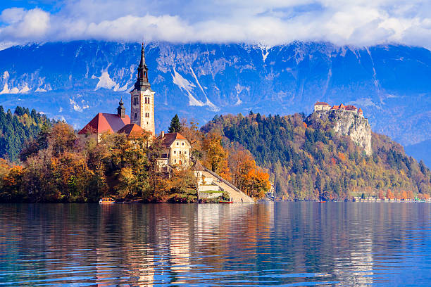 istock Bled with lake, Slovenia, Europe 177557322