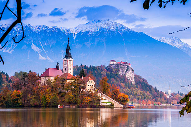 istock Bled with lake, Slovenia, Europe 177557610