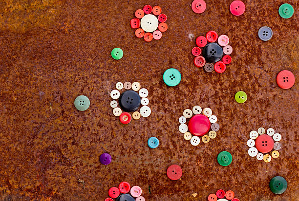 istock Group of vintage buttons 177558030