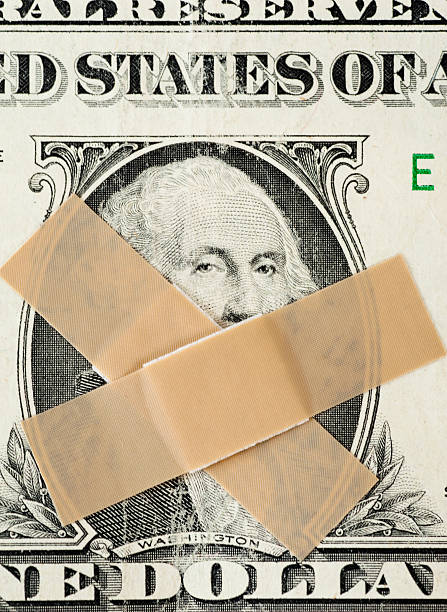 istock Silent George Washington portrait on one dollar bill. 177558308