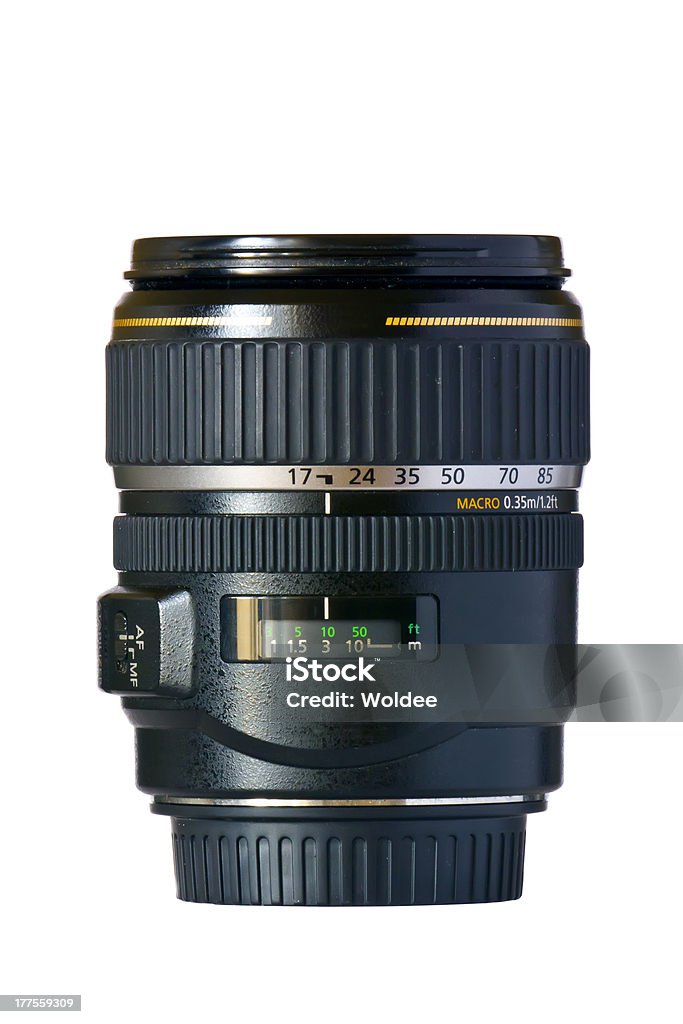 zoom lens with variable focal length for digital cameras Black Color Stock Photo