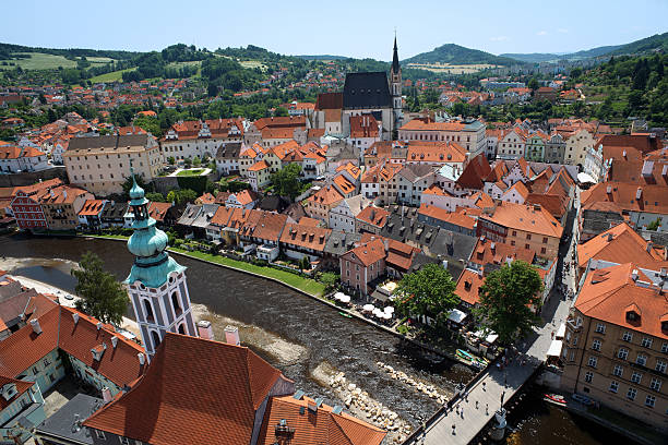 istock View of Cesky Krumlov, Czech Republic 177560009