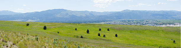 Panorama Montana stock photo