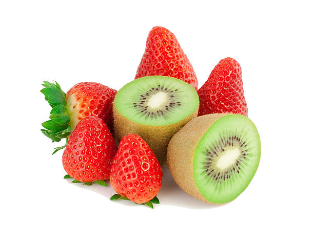 istock Strawberry and cut by a kiwi 177561414