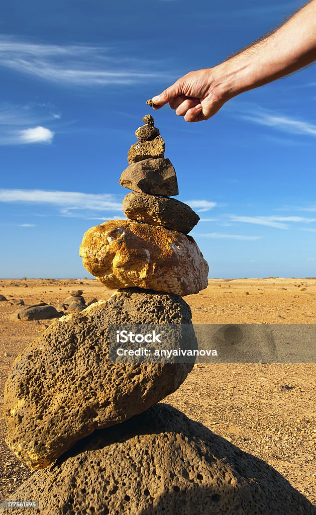 Humans Buliding Pyramid Buliding Pyramid Stock Photo - Download Image Now - Balance, Blue, Body ...