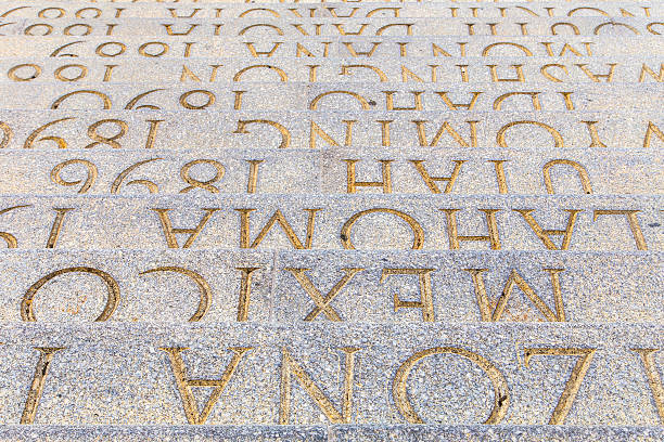 istock all american states are engraved at the steps 177569088