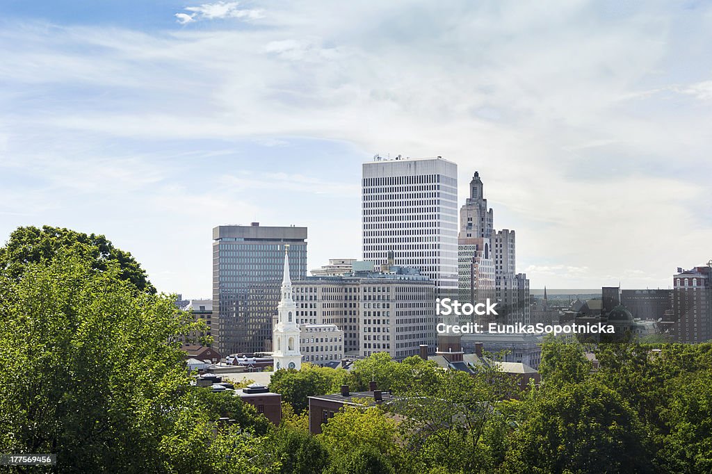 Providence, Rhode Island, USA Panorama of Providence, Rhode Island, USA Providence - Rhode Island Stock Photo