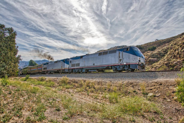 The Famous train Coast Starlight Train from Los Angeles to Seattle.