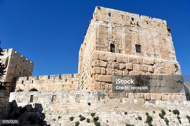 Cittadella Nella Vecchia Gerusalemme - Fotografie stock e altre immagini di Ambientazione esterna - Ambientazione esterna, Antico - Condizione, Architettura