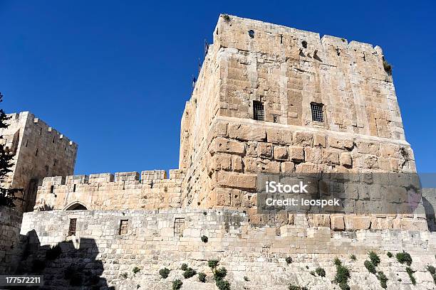 Citadel В Старый Иерусалим — стоковые фотографии и другие картинки Архитектура - Архитектура, Башня, Без людей