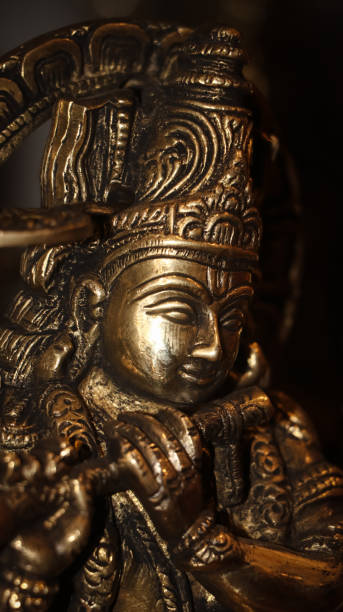 istock stone sculpture of hindu god lord krishna 1775783280