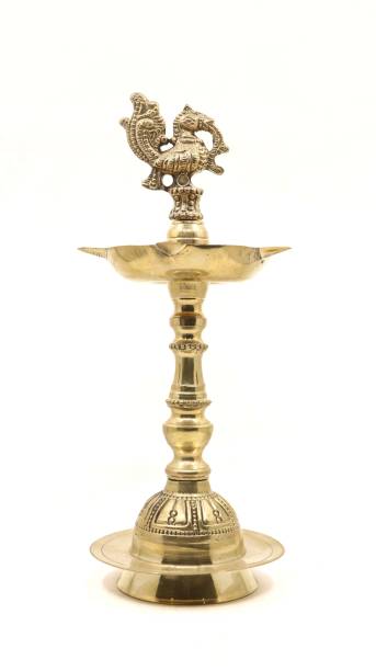 istock an oil lamp with a peacock bird emblem 1775783869