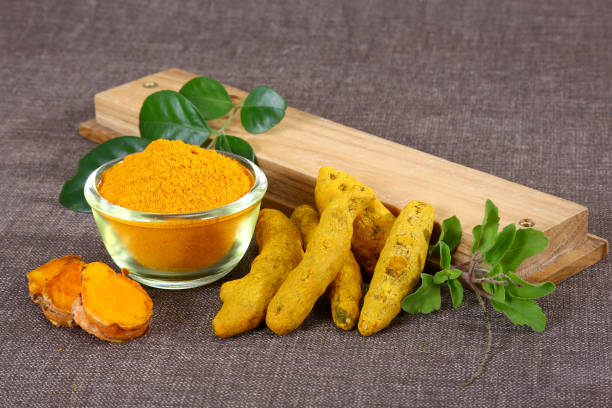 istock Haldi, Haldi Powder, Raw Turmeric or Kacchi haldi, Indian Spice 1775800550