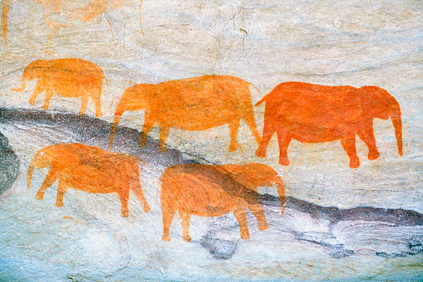istock Rock Painting Depicting Animals 177580520
