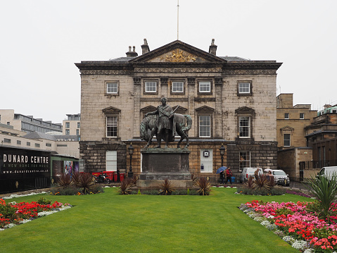 Edinburgh, UK - September 15, 2023: Dundas House registered office of the Royal Bank of Scotland