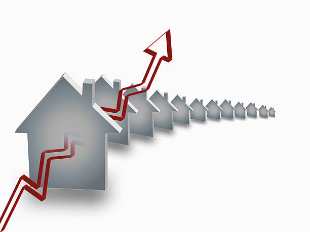 istock Growing home sales graphic  design 177584375