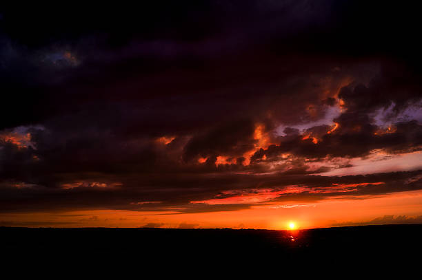 istock Amazing golden sunset 177585038