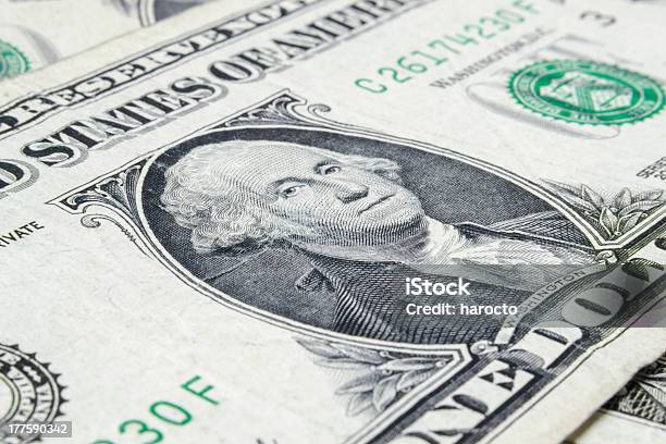 George Washington Um Dólar - Fotografias de stock e mais imagens de Conta - Acessório Financeiro - Conta - Acessório Financeiro, Cor verde, Documento
