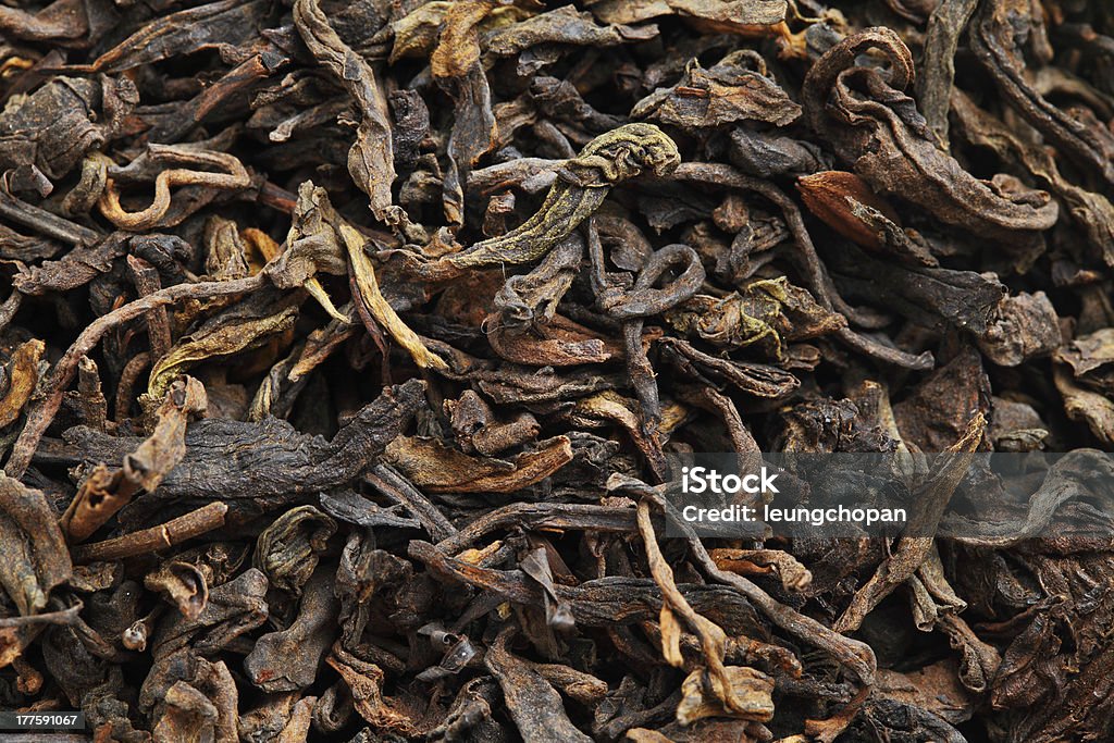 Suszone liście herbaty - Zbiór zdjęć royalty-free (Azja)