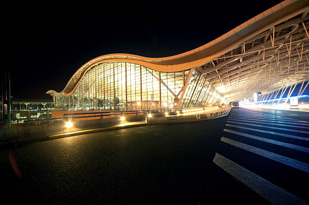 istock Shanghai Airport Night 177591692