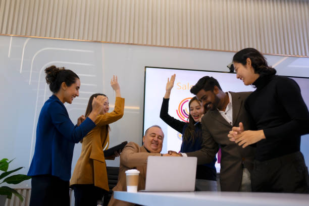 istock Employees meeting together at office. 1775922678